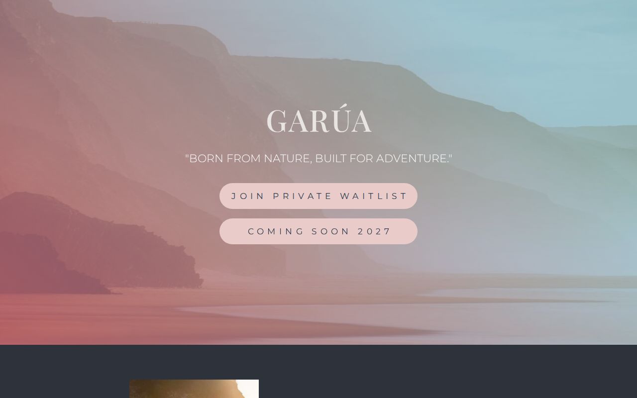 GARÚA | Official Site